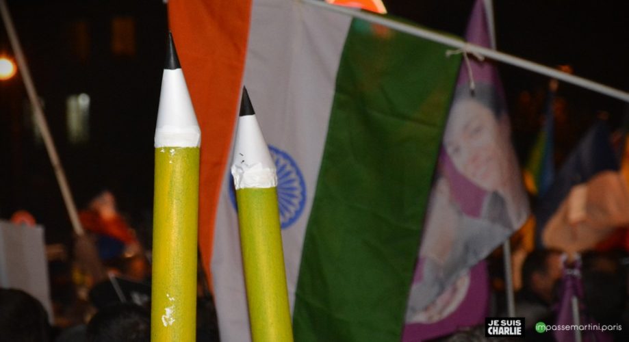 la marche "je suis charlie" vue ipar impassemartini.com