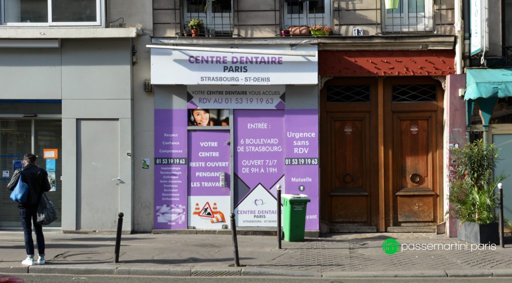 faubourg st Martin 75010 Paris
