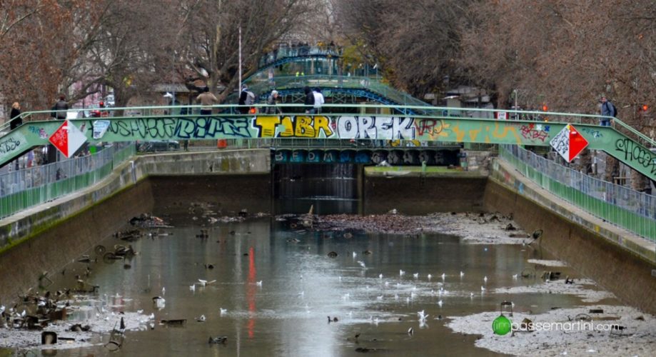 Canal ST Martin mis à la sèche