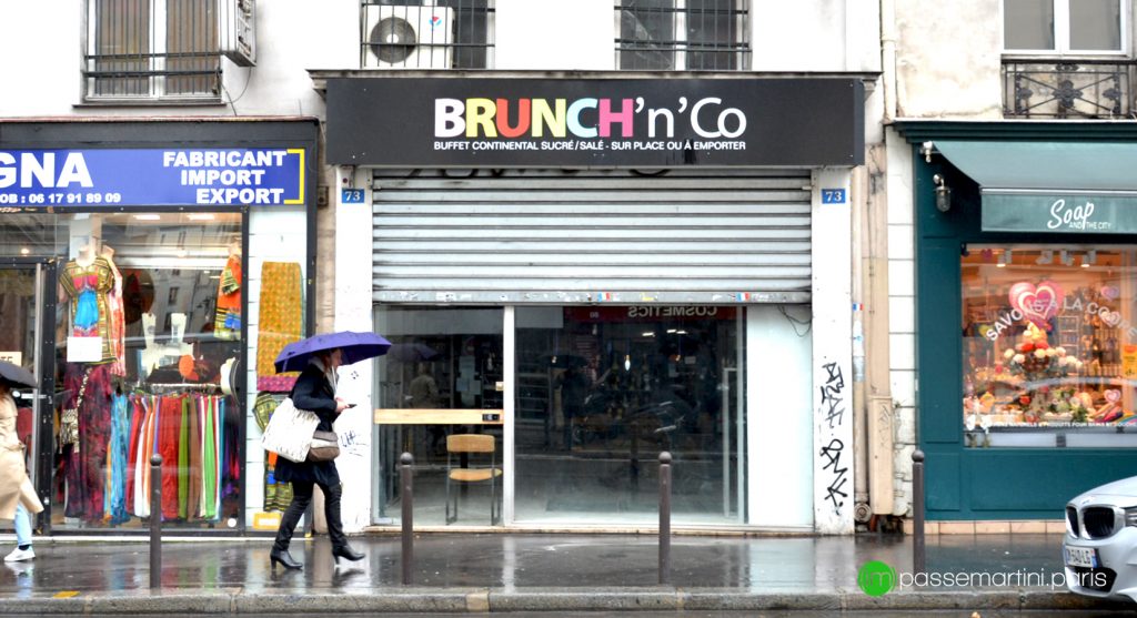 73 rue du faubourg st Martin 75010 Paris